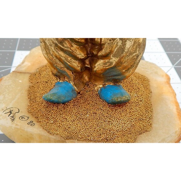 Ron Lee Clown With Lollipop Sculpture Signed 1980 Onyx Base - Picture 11 of 13